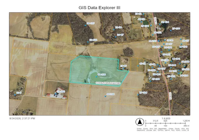 Photo 2 of Land for sale at Mt Pleasant Rd, Liberty Twp, OH 45177 | MLS# 1891501 | Listing updated on 2026-08-24