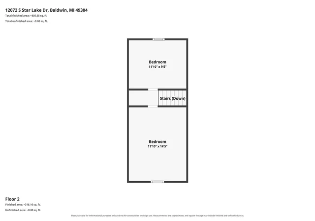 45th image of 12072 S Star Lake Dr, Baldwin, MI 49304 | MLS# 70552164