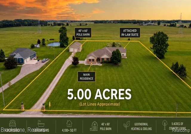 Homes for sale in Richmond, MI | 75230 Cryderman Rd, Richmond, MI 48062 | MLS# 61001741