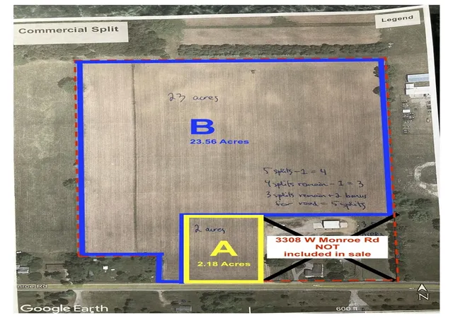 Photo 3 of Land for sale at 3308 W Monroe Rd, Hart, MI 49420 | MLS# 70433594 | Listing updated on 2026-05-12
