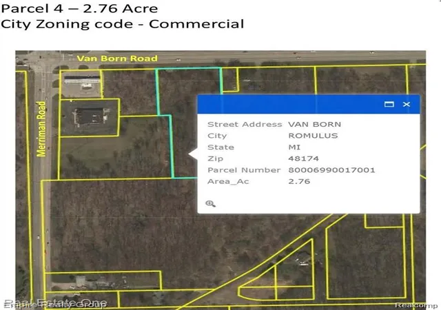 Photo 4 of Land for sale at 0000 Van Born Rd, Detroit, MI 48242 | MLS# 61002215 | Listing updated on 2026-07-07