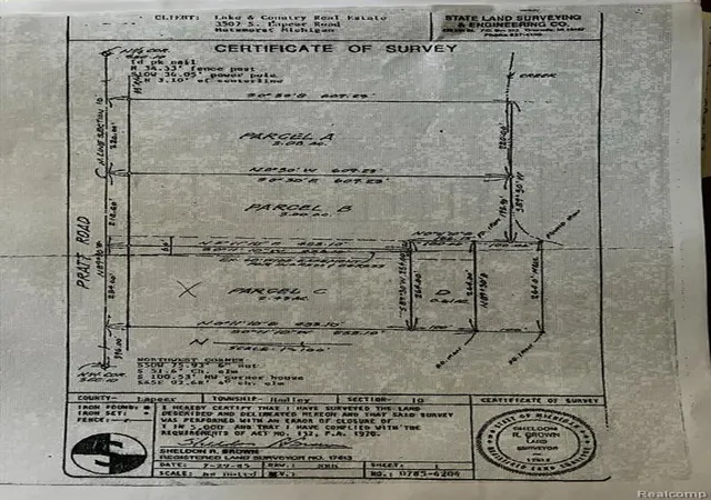 Photo 3 of Land for sale at 00 Pratt Rd, Metamora, MI 48455 | MLS# 60920920 | Listing updated on 2026-07-18