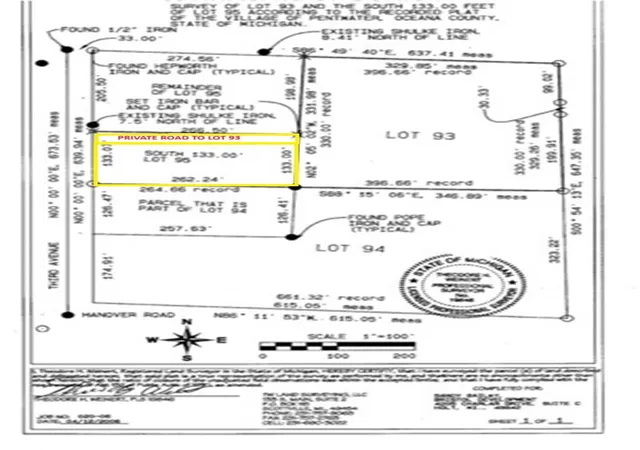 Photo 4 of Land for sale at Vl 3rd Avenue, Pentwater, MI 49449 | MLS# 70534572 | Listing updated on 2026-05-27