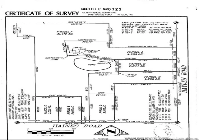 Homes for sale in Attica, MI | 0 Hayden Road, Attica, MI 48412 | MLS# 61003335