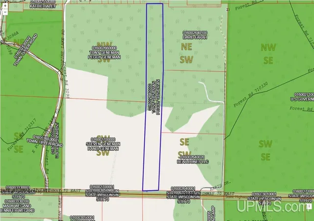 1st image of Tbd State 70 Hwy, Long Lake, WI 54542 | MLS# 50213671