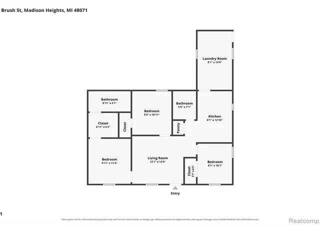 Photo 20 of Single family home for sale at 26545 Brush St, Madison Heights, MI 48071 3518 | MLS# 61025635 | Listing updated on 2026-09-02