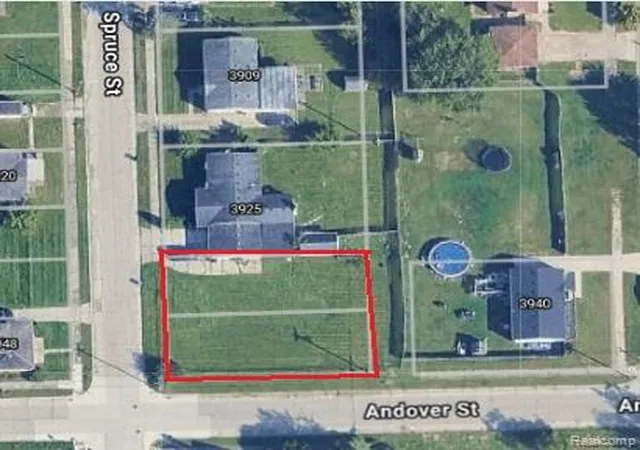 Photo 1 of Land for sale at Vacant Lot Spruce St, Inkster, MI 48141 | MLS# 60946975 | Listing updated on 2026-09-03