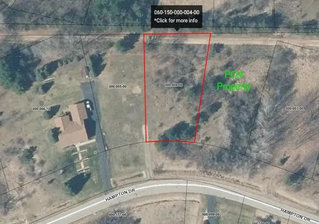 Photo 2 of Land for sale at Lot 4 Hampton Dr, Gladwin, MI 48624 | MLS# 50196662 | Listing updated on 2026-08-06