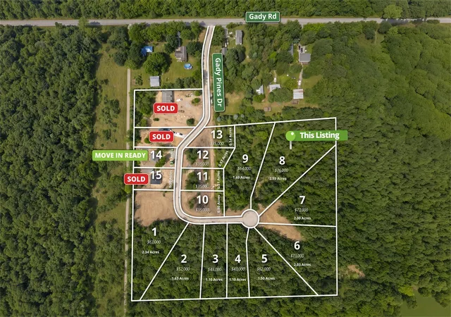 Photo 2 of Land for sale at 8 Gady Pines Dr, Adrian, MI 49221 | MLS# 70552724 | Listing updated on 2026-08-16