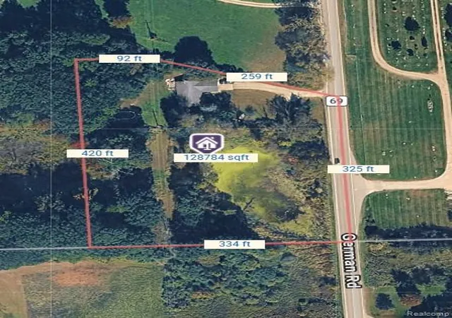 Homes for sale in Columbiaville, MI | 2905 German Rd, Columbiaville, MI 48421 | MLS# 61004905