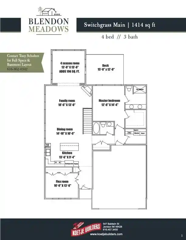 Listing Photo 20 - Condo for sale in 5178 Blendon Mdw Cir located at 5178 Blendon Mdw Cir, Hudsonville, MI 49426-6800 - Unit #46