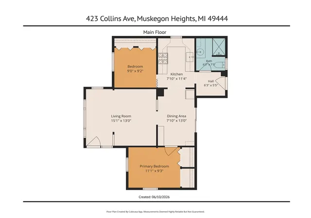 Photo 4 of Sale Pending at 423 Collins Ave, Muskegon, MI 49444 | MLS# 70538742 | Listing updated on 2026-08-26