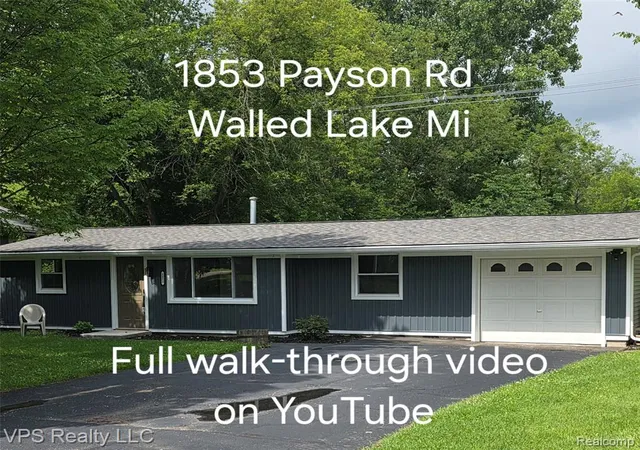 Homes for sale in Walled Lake, MI | 1853 Payson Rd, Walled Lake, MI 48390 | MLS# 61002307