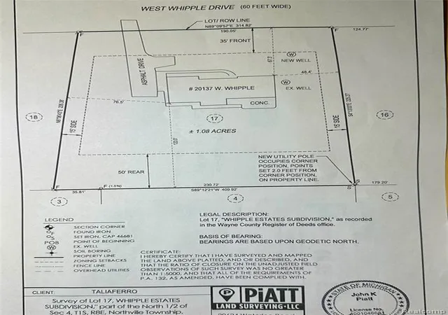 1st image of 20137 W Whipple Dr, Northville, MI 48167 | MLS# 60954502