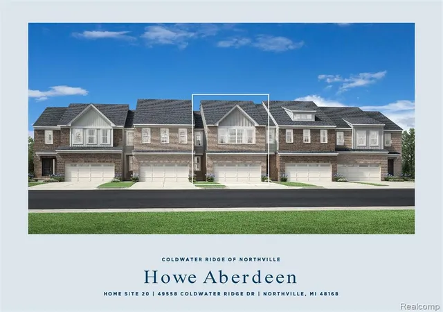 Photo 1 of Condo for sale at 49558 Coldwater Ridge Dr #20, Northville, MI 48168 8016 | MLS# 61010324 | Listing updated on 2026-09-14