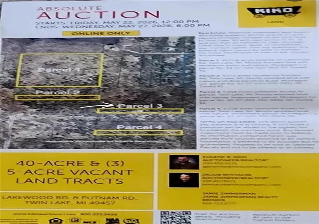 2nd image of 5 Acres Putnam Rd, Twin Lake, MI 49457 | MLS# 70528943