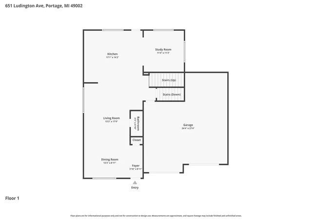 Homes for sale in Portage, MI | 651 Ludington Ave, Portage, MI 49002 | MLS# 70543769