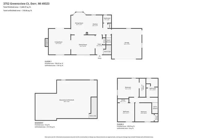 Homes for sale in Dorr, MI | 3752 Greensview Ct, Dorr, MI 49323 | MLS# 70544288