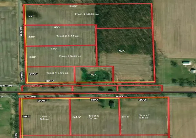 Land for sale at Tract #6 S Van Kal & W V Ave, Schoolcraft, MI 49087 | MLS# 70435283