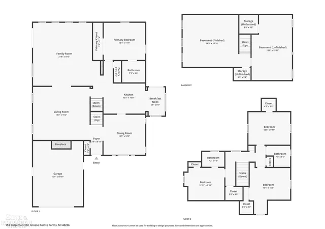 Homes for sale in Grosse Pointe Farms, MI | 153 Ridgemont Rd, Grosse Pointe Farms, MI 48236 | MLS# 50190762