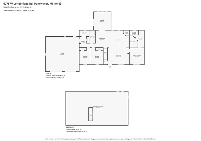 Homes for sale in Pentwater, MI | 6275 Longbridge Rd, Pentwater, MI 49449 | MLS# 70528712