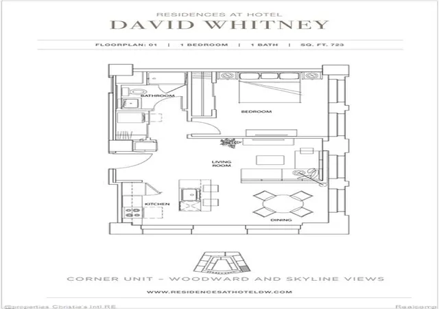 Homes for sale in Detroit, MI | 1 Park Ave #1501, Detroit, MI 48226 | MLS# 60965449