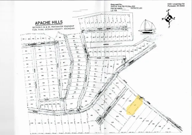 5th image of Lot 127 Wayne Rd, Pentwater, MI 49449 | MLS# 70542109