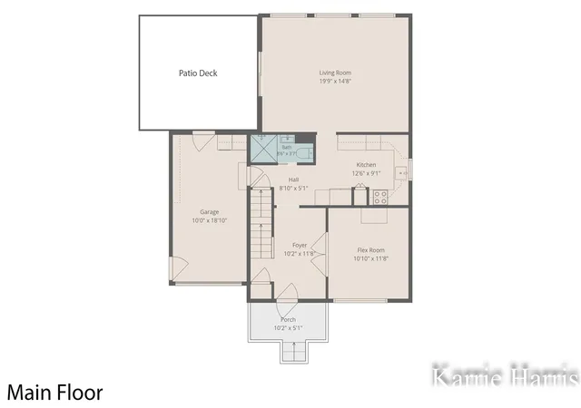 3rd image of 917 E Evergreen St, Greenville, MI 48838 | MLS# 70553377