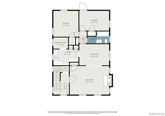48th image of 18112 Northlawn St, Detroit, MI 48221 | MLS# 60991306