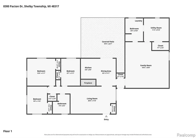 Photo 38 of Single family home for sale at 8300 Pacton Dr, Shelby Township, MI 48317 | MLS# 61020313 | Listing updated on 2026-09-05