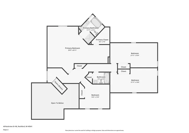 70th image of 40 Rockview Dr, Rockford, MI 49341 | MLS# 70553553