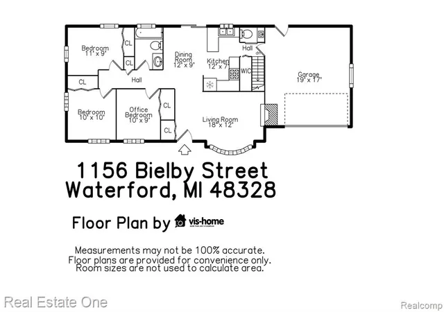 Homes for sale in Waterford, MI | 1156 Bielby St, Waterford, MI 48328 | MLS# 61003767
