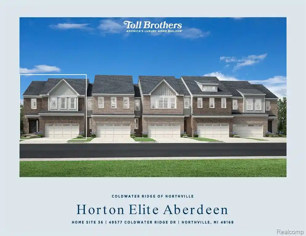 Listing Photo 1 - Condo for sale in 49577 Coldwater Ridge Dr located at 49577 Coldwater Ridge Dr, Northville, MI 48168 - Unit #36