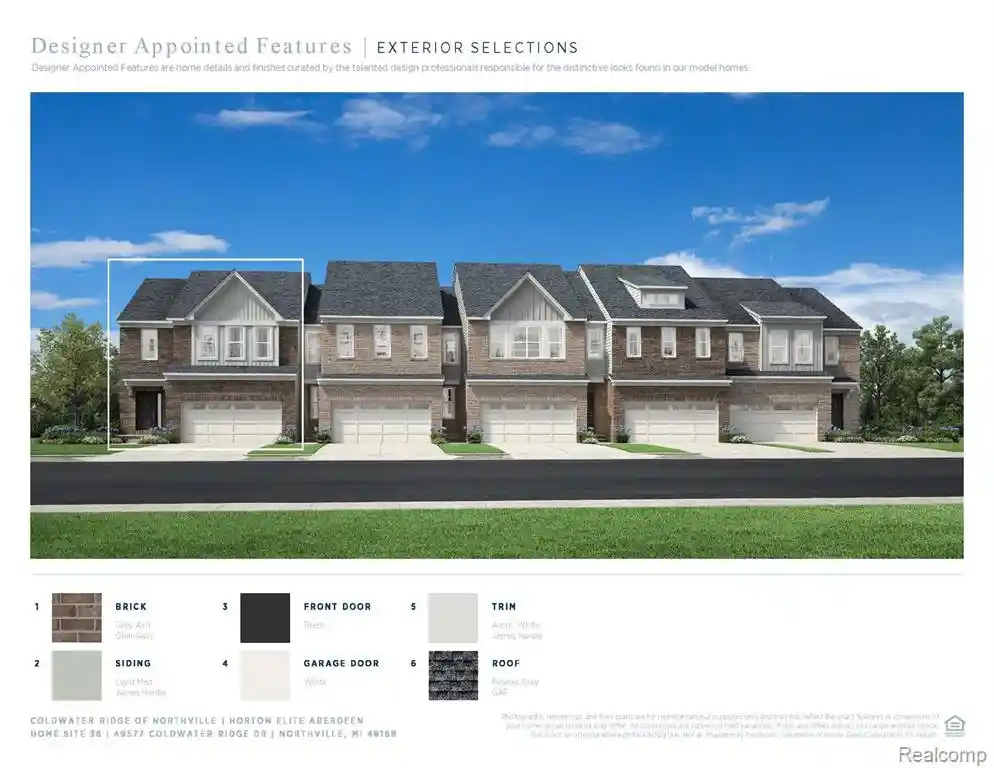 Listing Photo 2 - Condo for sale in 49577 Coldwater Ridge Dr located at 49577 Coldwater Ridge Dr, Northville, MI 48168 - Unit #36