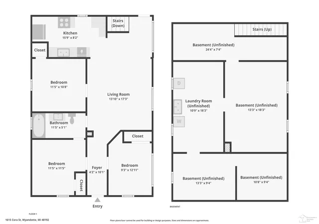 Photo 30 of Single family home for sale at 1615 Cora St, Wyandotte, MI 48192 | MLS# 50219977 | Listing updated on 2026-09-02