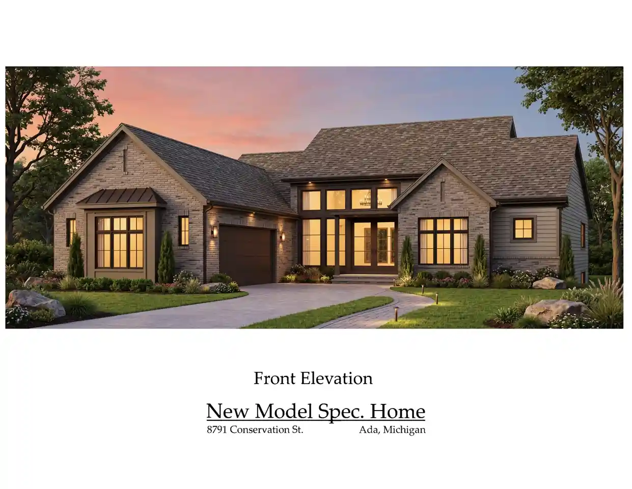 Photo 1 of Single family home for sale at 8721 Conservation St, Ada, MI 49301 | MLS# 70563614 | Listing updated on 2026-10-26