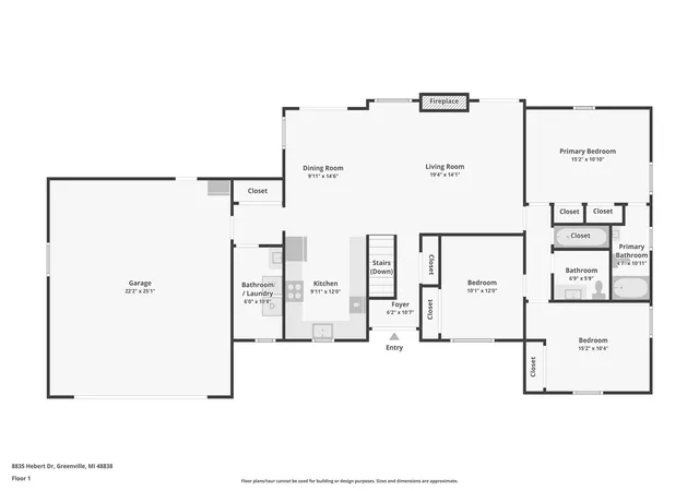 40th image of 8835 Hebert Dr, Greenville, MI 48838 | MLS# 70553505