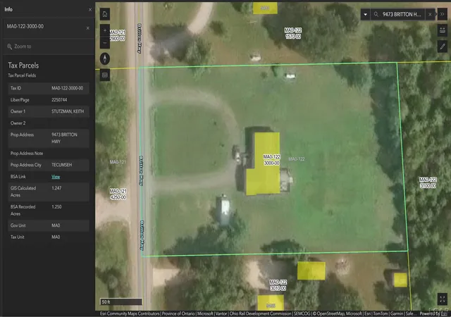 Homes for sale in Tecumseh, MI | 9473 Britton Hwy, Tecumseh, MI 49286 | MLS# 50211329