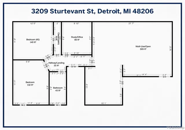 Photo 5 of Multi family home for sale at 3209 Sturtevant St, Detroit, MI 48206 1035 | MLS# 61025404 | Listing updated on 2026-08-29
