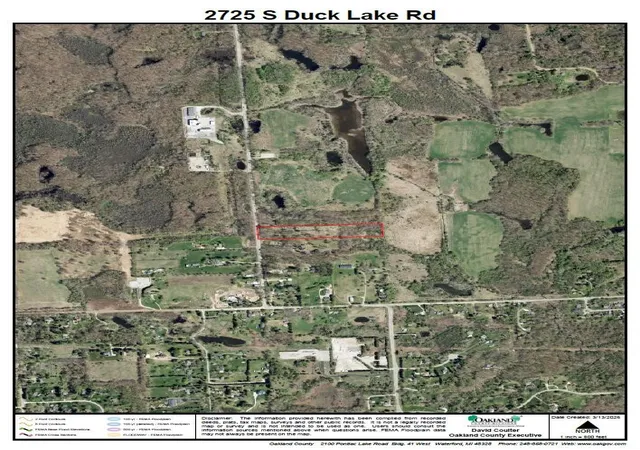 Photo 24 of Land for sale at 2725 S Duck Lake Rd, Highland, MI 48356 | MLS# 70519294 | Listing updated on 2026-03-14