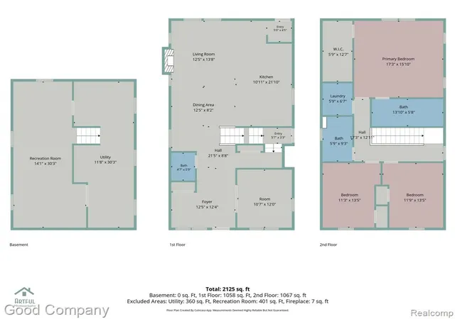 51st image of 1722 Roszel St, Royal Oak, MI 48067 | MLS# 61022625