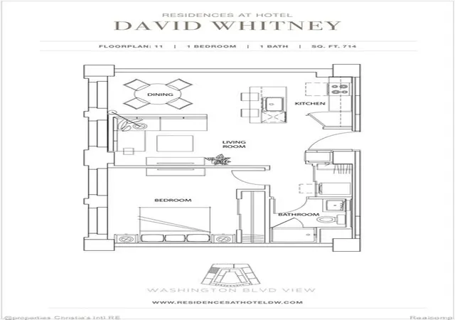 Homes for sale in Detroit, MI | 1 Park Avenue #1711, Detroit, MI 48226 | MLS# 60977322