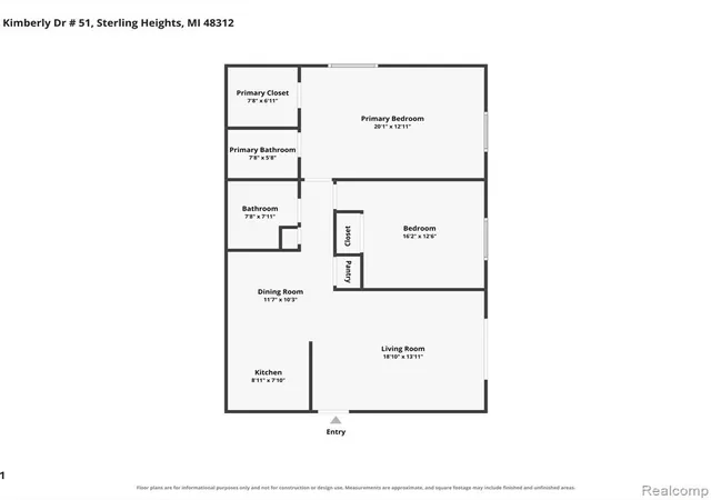 2nd image of 34691 Kimberly Dr, Sterling Heights, MI 48312