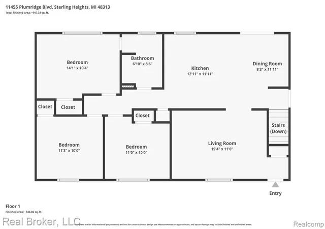 Homes for sale in Sterling Heights, MI | 11455 Plumridge Blvd, Sterling Heights, MI 48313 | MLS# 61008362