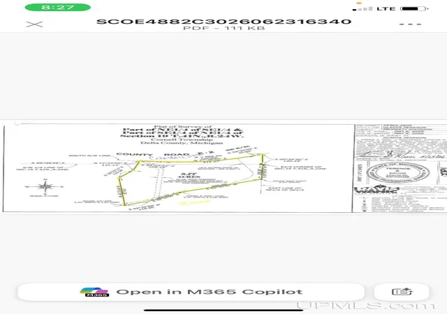 Homes for sale in Cornell, MI | Tbd Cedardale 28th Rd, Cornell, MI 49818 | MLS# 50212510
