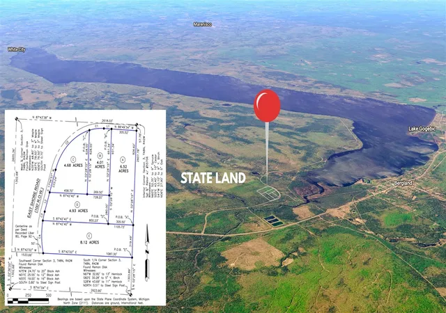 Photo 2 of Land for sale at Lot E 4 Shore Rd, Update, MI 49910 | MLS# 70539191 | Listing updated on 2026-09-01