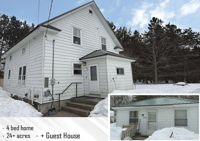 Photo 1 of Single family home for sale at 425 & 428 Railroad St, Newberry, MI 49868 | MLS# 50200349 | Listing updated on 2026-05-07
