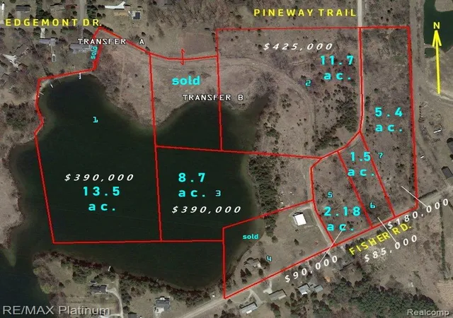 5th image of Parcel 3 Pineway Trail, Howell, MI 48855 | MLS# 60989754
