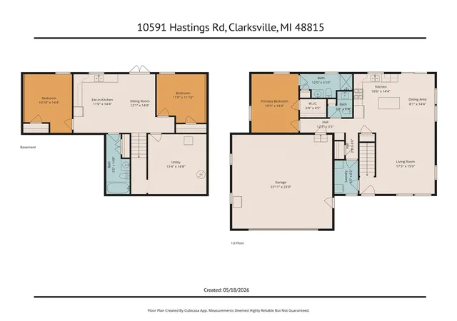 Homes for sale in Clarksville, MI | 10591 Hastings Rd, Clarksville, MI 48815 | MLS# 70533355