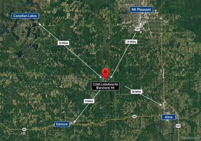 Photo 3 of Sale Pending at 11365 Littlefield Rd, Blanchard, MI 49310 9712 | MLS# 61025191 | Listing updated on 2026-09-09